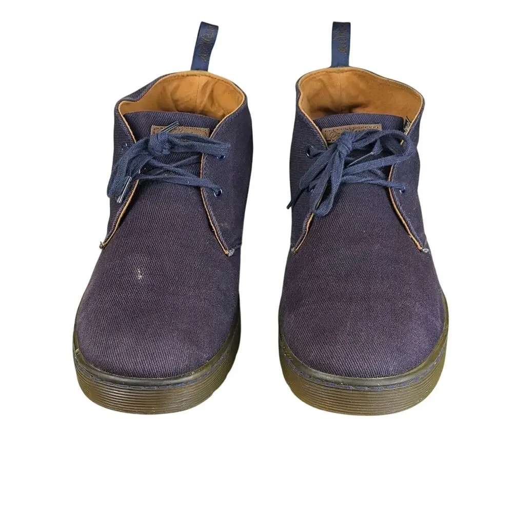 Dr Martens Mayport Purple Canvas Chukka Boots Mens Size 13 Casual
